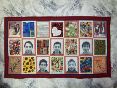 Silberhochzeitsquilt